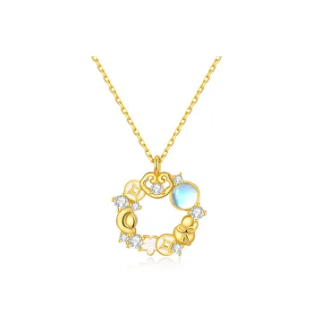 Jodie&Kevin 990 Silver Necklaces Women's