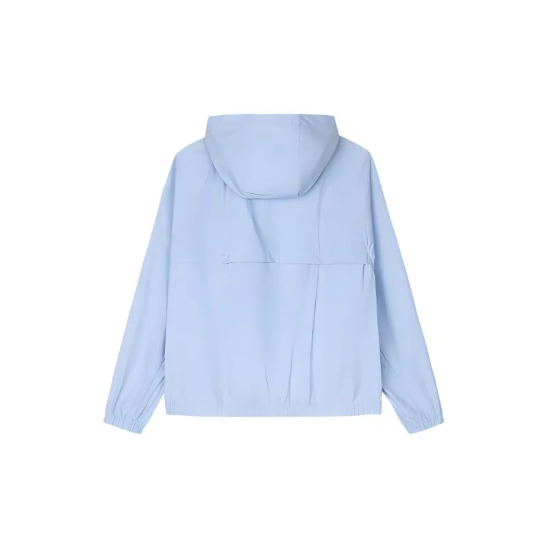 CHAOJIANTA Jackets Coats Women's Dusty Blue-1