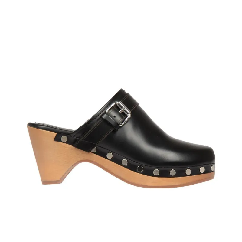 ISABEL MARANT Stud-decorated Mid-heel Mules-1
