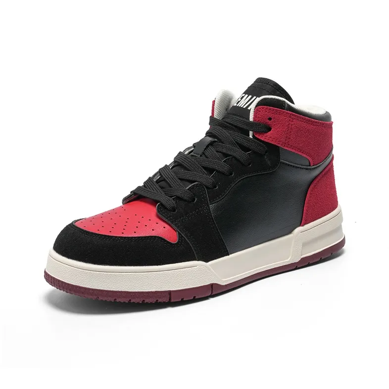 SEMIR Mid-Top Fashion Trend Color Blocking Casual Skateboard Shoes Men's-11