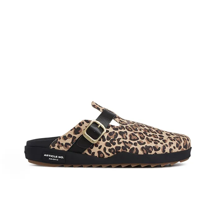 ARTICLE NO. Abrasion Resistant Wrap toe Slippers Unisex Leopard-1