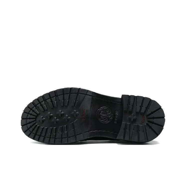 IGESHI Men's Casual Shoes Men Low Top Black-4