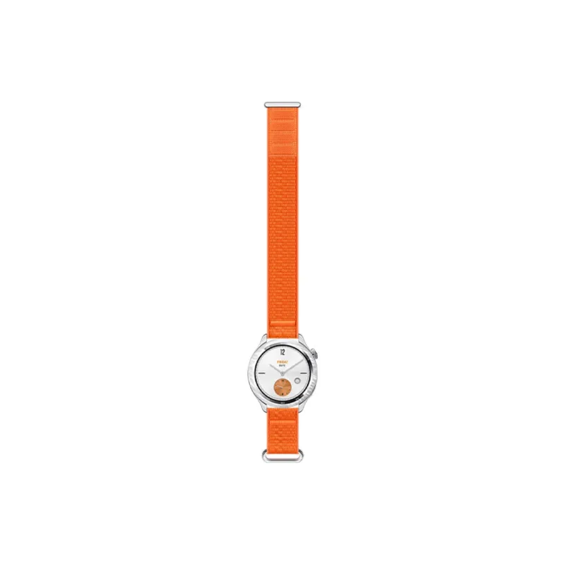 FZRT Watch Bands Official Same Style Holiday Orange Nylon Loop Strap Unisex-4