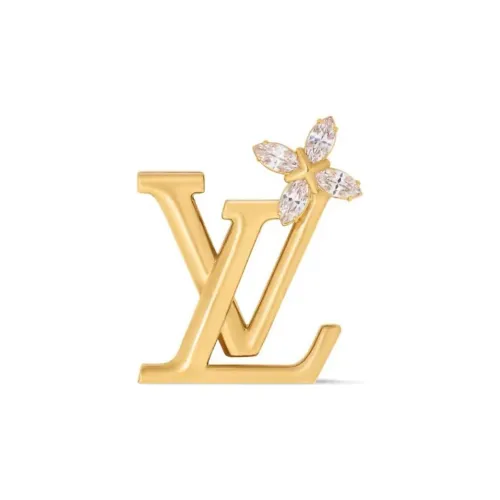 LOUIS VUITTON Lv Iconic Flower Brooch