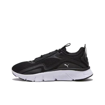 PUMA Slip Resistant And Breathable Low Top Running Shoes Women's Black White
