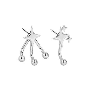 MIDNIGHT MOMENT Alloy Stud Earrings Unisex