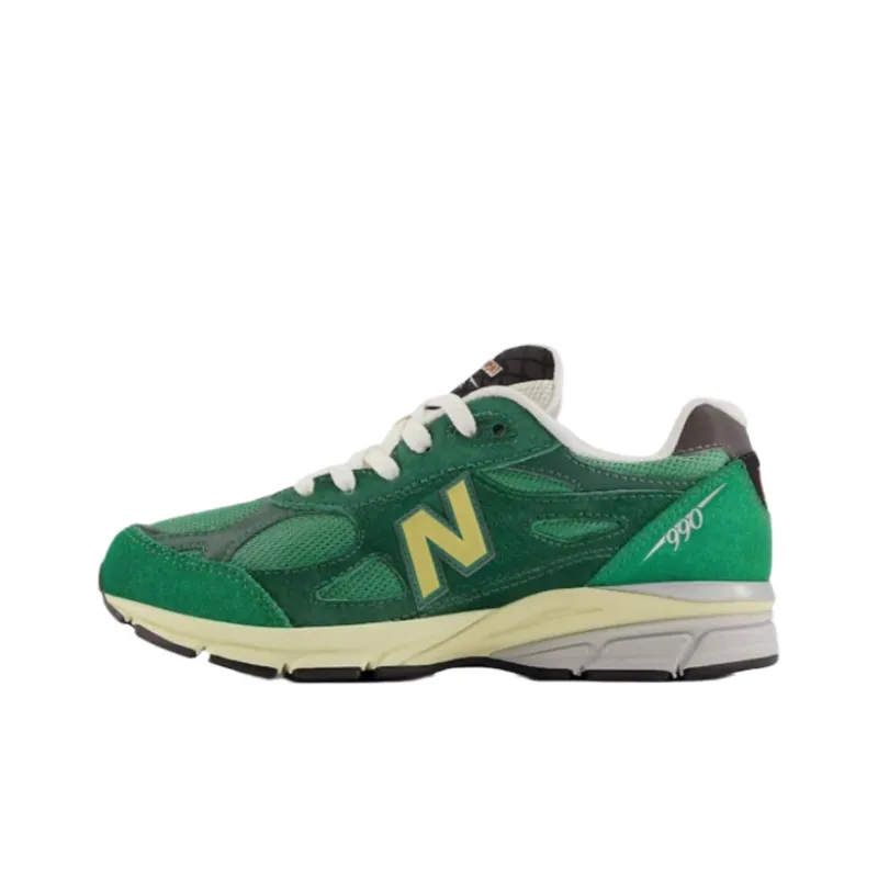 New Balance 990v3 Varsity Green Gold GS-0