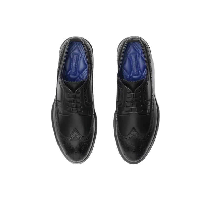 Burberry Dress Shoes Men's Black-3