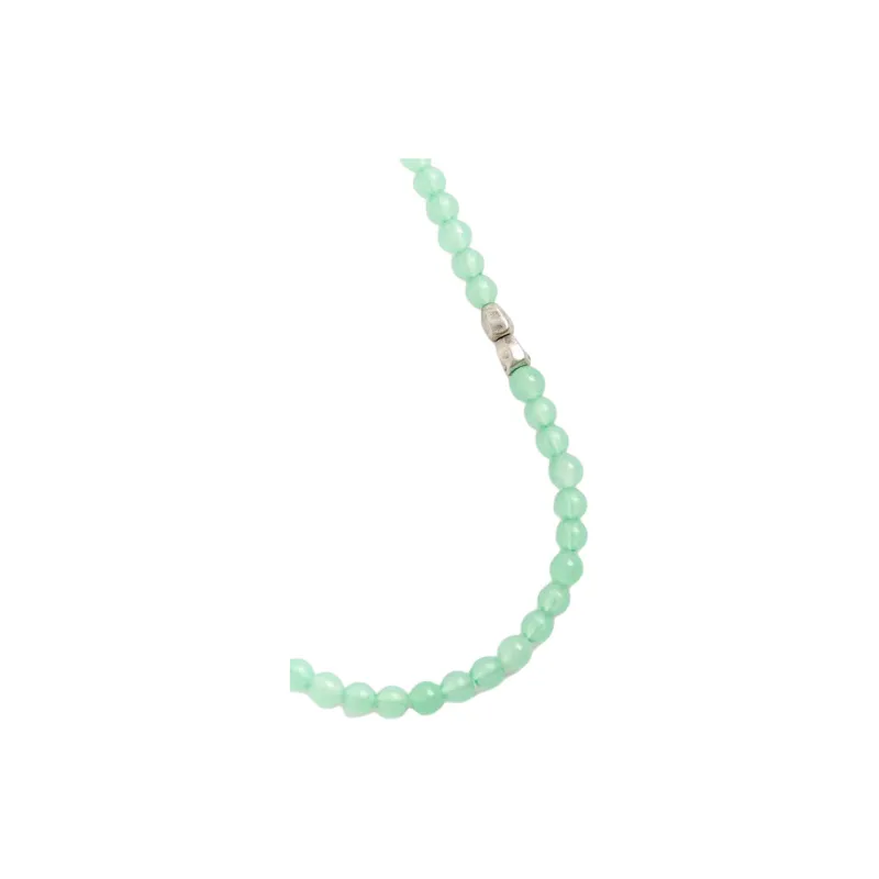 ZARA Acrylic Necklaces Men's Light Green-2