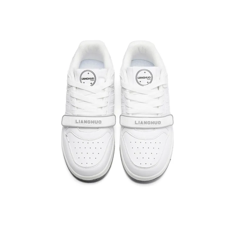LIANGHUO Comprehensive Warm Slip Resistant Cushioning Impact Resistance Wear Resistant Low Top Skateboard Shoes Unisex-1