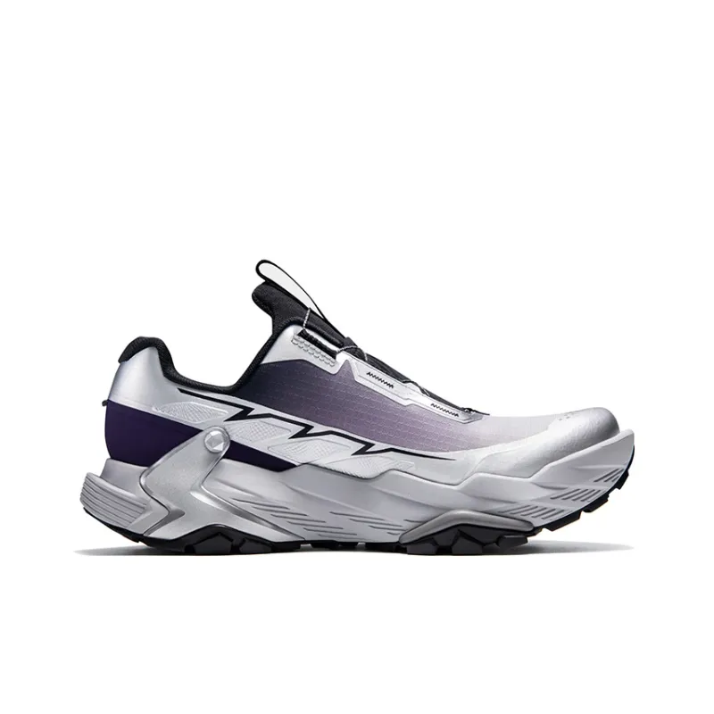 KAILAS FUGA DU BOA Running Shoes Men Low Top Cloud White Metallic Silver/Ink Black-18