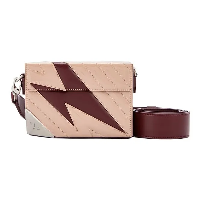 ZESH Cow Leather Small Square Bag Shoulder Bag Crossbody Bag Small Size Women's Multicolor-2