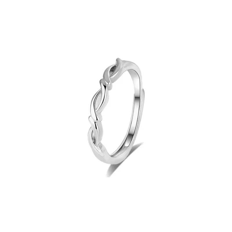 J&KINGLAY S925 Silver Rings Women's-8