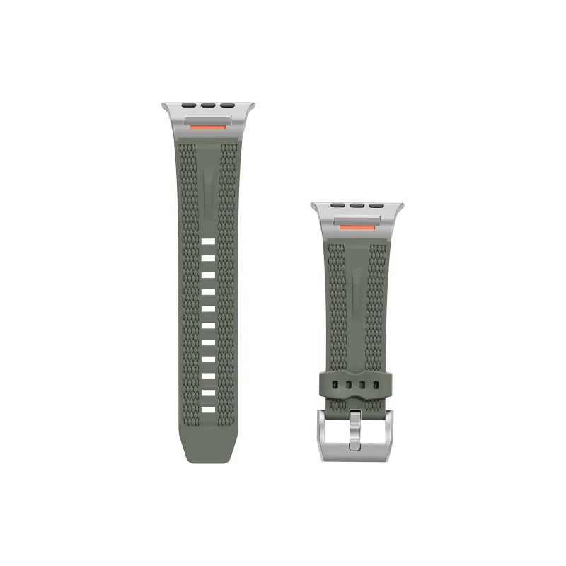 NCFCK Watch Band Apple Compatibility Silicone Material-3
