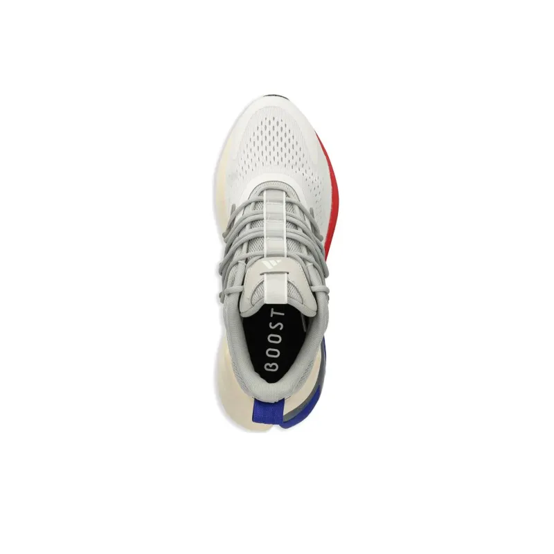 Adidas Alphaboost V2 Cloud White Grey Two Lucid Blue-2