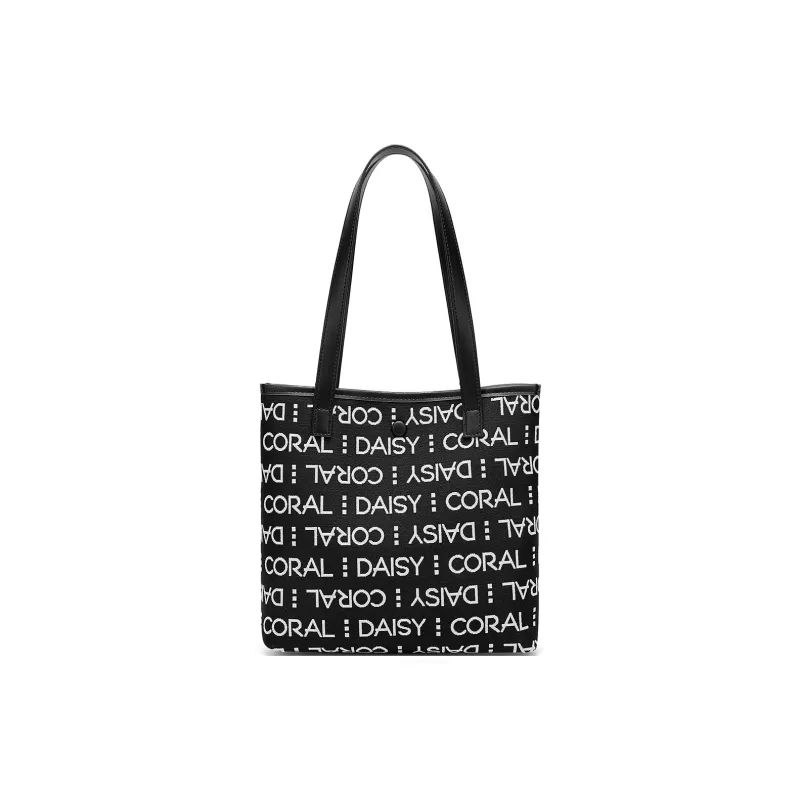 CORALDAISY Fabric Shoulder Bags Handbags Regular Women's Mousse Black/Harbor Blue-0