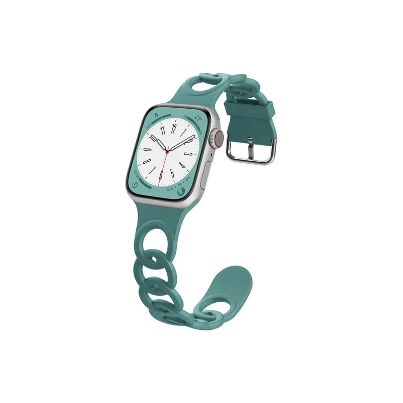 ZHENGGUANG Watch Band Apple Compatibility 38 49mm Silicone Material-12