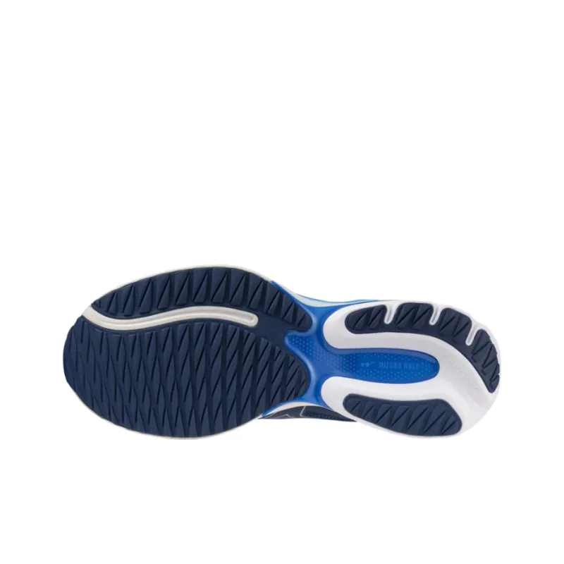 Mizuno Abrasion Resistant Slip Resistant Low Top Running Shoes Men's Blue-4