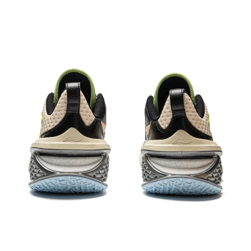 LiNing Air Raid 11 Cushioned Slip-Resistant Lightweight Low-Top Performance Basketball Shoes Men's Stone White Gray-5