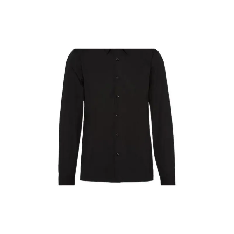 PRADA Shirts Men Black-5