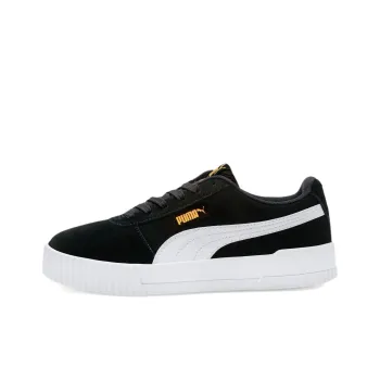 PUMA Carina Anti-Slip Wear-Resistant Low-Top Skateboard Shoes Women's Black
