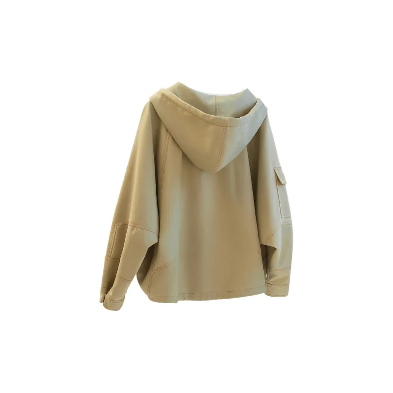 Cypress House Jackets & Coats Women's Khaki-1