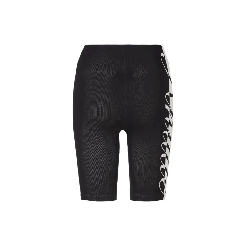RHUDE Logo print High waisted Shorts-1