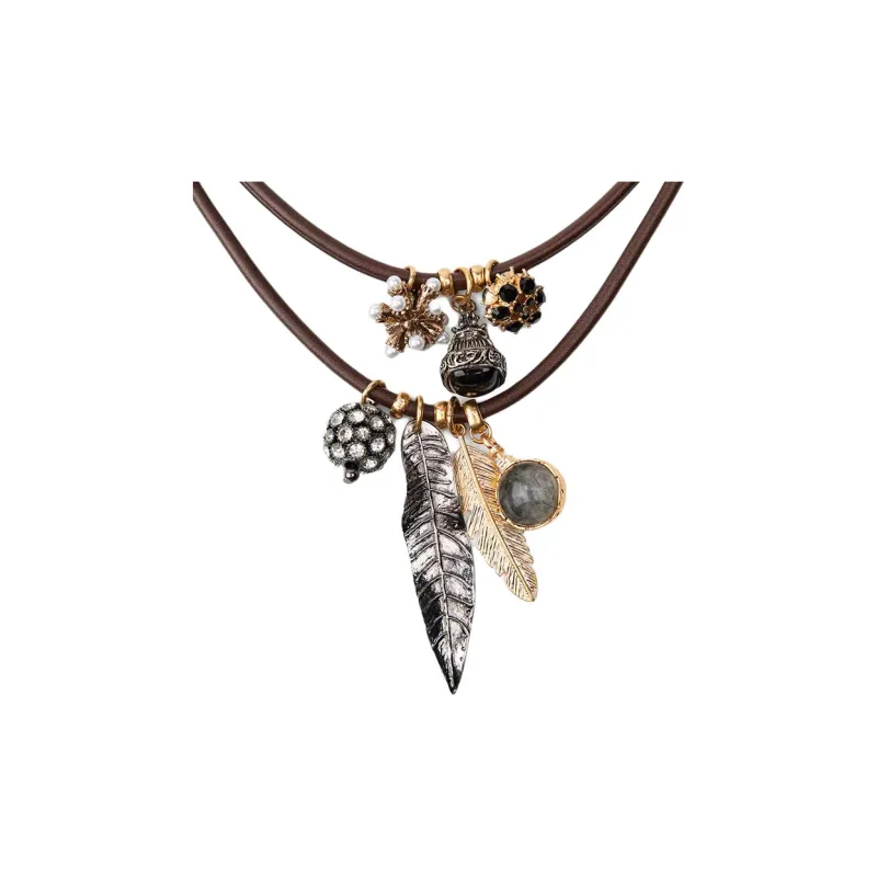 ZARA Zinc Necklaces Women's Gold-0