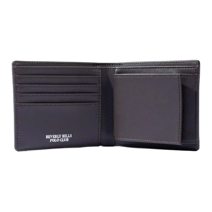 BEVERLY HILLS POLO CLUB Leather Wallet Men's Dark Green-1
