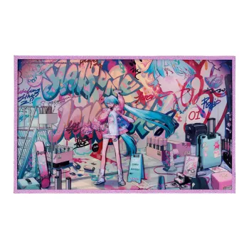 MOEYU Hatsune Miku 831 Radio Invasion Collection Miku Anime Merch Commemoration Anime Artboard Prints