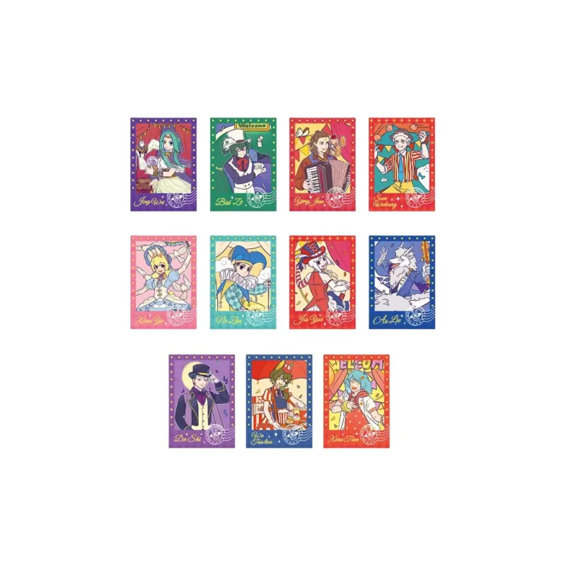 Inhuman Great Performance Begins Polaroid Mini Card Anime Original Character Photo Cards-0