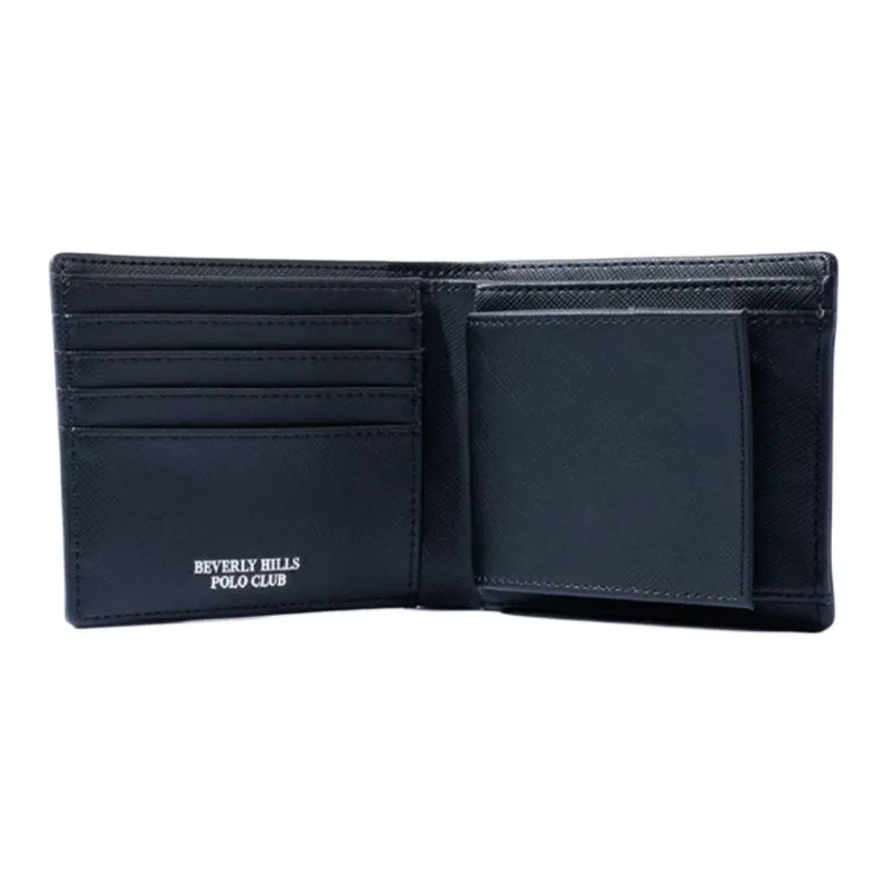 BEVERLY HILLS POLO CLUB Leather Wallet Men's Marine Blue-1