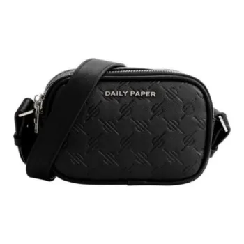 Daily Paper PU Shoulder Bag Crossbody Bag Men's Black