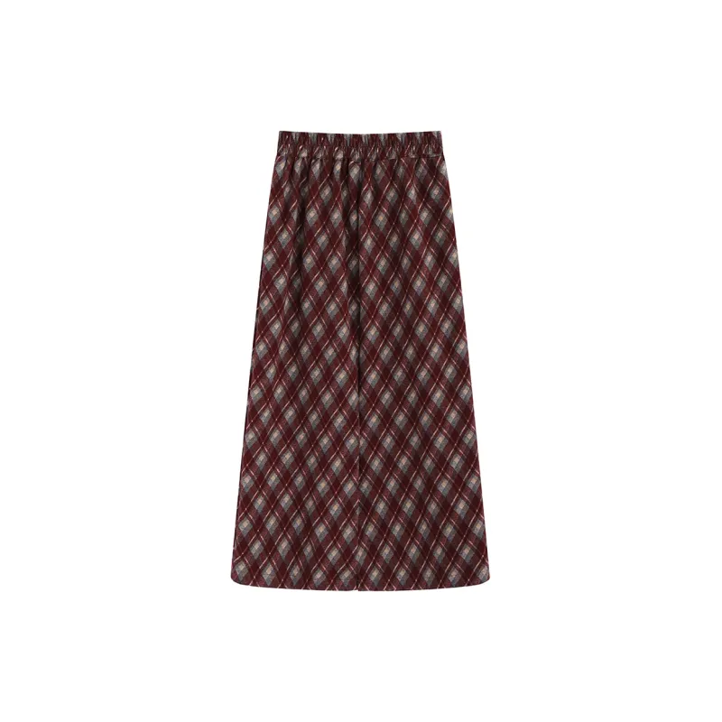 Garbege Casual Long Skirts Women's-4