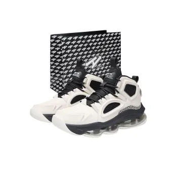 N·HOT Impact Resistant Height Increasing High Top Air Cushion Casual Running Shoes Men's