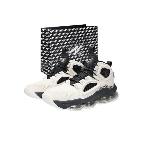 N·HOT Impact Resistant Height Increasing High Top Air Cushion Casual Running Shoes Men's