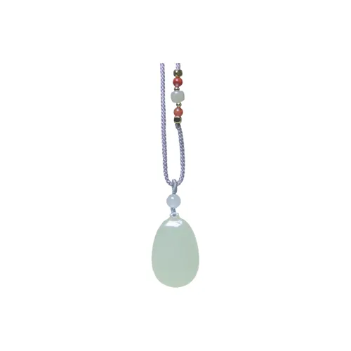 SHENGYALUO Bracelets Pale Greenish White Jade Womens