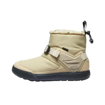 KEEN Warm Water Resistant Wear Resistant Slip Resistant Short Snow Boots Women's Khaki
