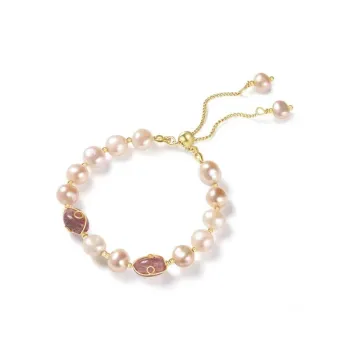 QIANCHANG Freshwater Pearl Bracelets Women's