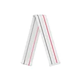 Nylon Strap-Stripes White Red