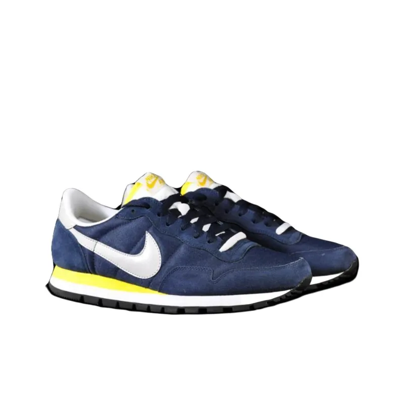 Nike Air Pegasus 83 Wear-Resistant Low-Top Running Shoes Men's Dark Blue-2