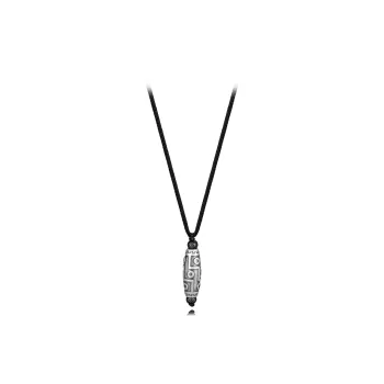 Muyan Alloy 9 Eye Dzi Bead Necklace Unisex