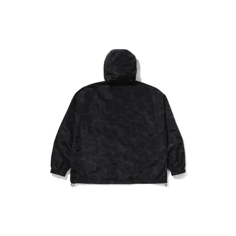 A BATHING APE Solid Color Nylon Hooded Jacket-3