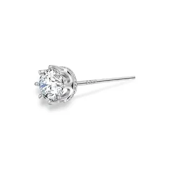 ETAHLOVE S925 Silver Stud Earrings Unisex Bestie Boyfriend/Girlfriend Gift Birthday Box