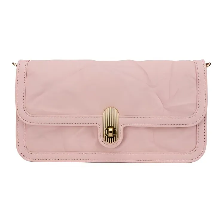 OMI Synthetic Leather Shoulder Bag Crossbody Bag Clutches Regular Women's White/Pink/Black/Brown-10