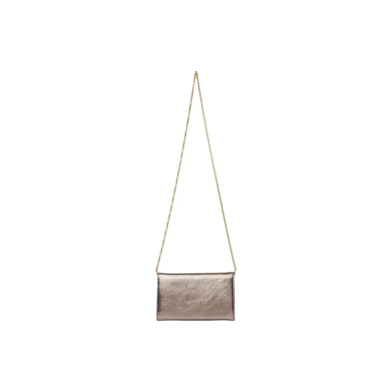 Chloe Calfskin Shoulder Bag Crossbody Bag Wallet Regular Women's 1Bright Gray-2