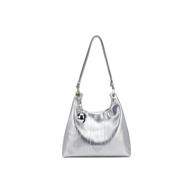 GELANNI PU Shoulder Bag Regular Women's Silver-0