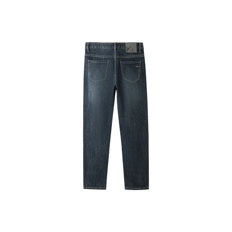 HLA The Mountain Is Not In The High Series Jeans Men's Blue-1