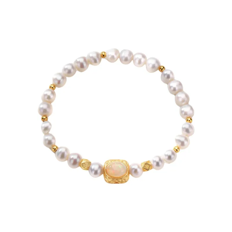 Andaozi Freshwater Pearl Bracelets Women's-0