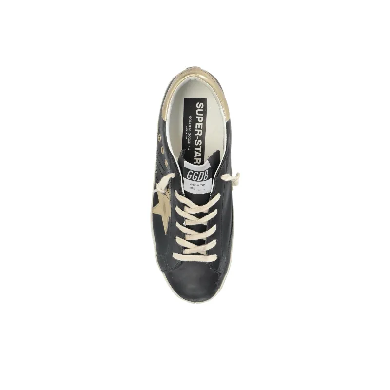 Golden Goose Superstar Black Gold Women's-4